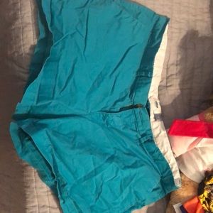 Blue shorts